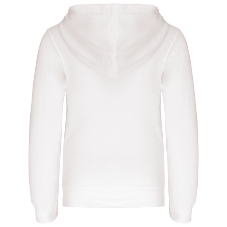 Sweat-shirt capuche contrastée enfant