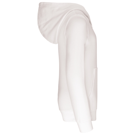 Sweat-shirt capuche contrastée enfant