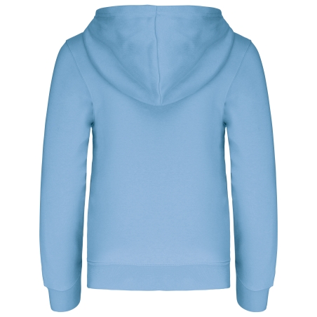 Sweat-shirt capuche contrastée enfant