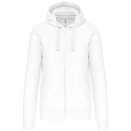 Sweat-shirt zippé capuche homme