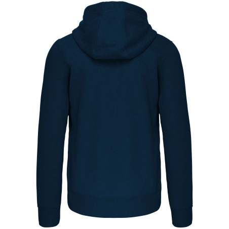Sweat-shirt zippé capuche homme