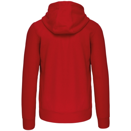 Sweat-shirt zippé capuche homme