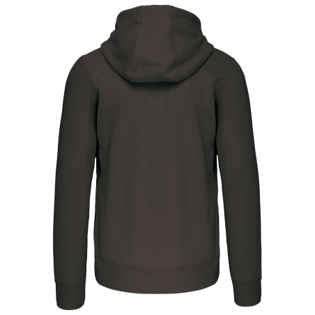 Sweat-shirt zippé capuche homme