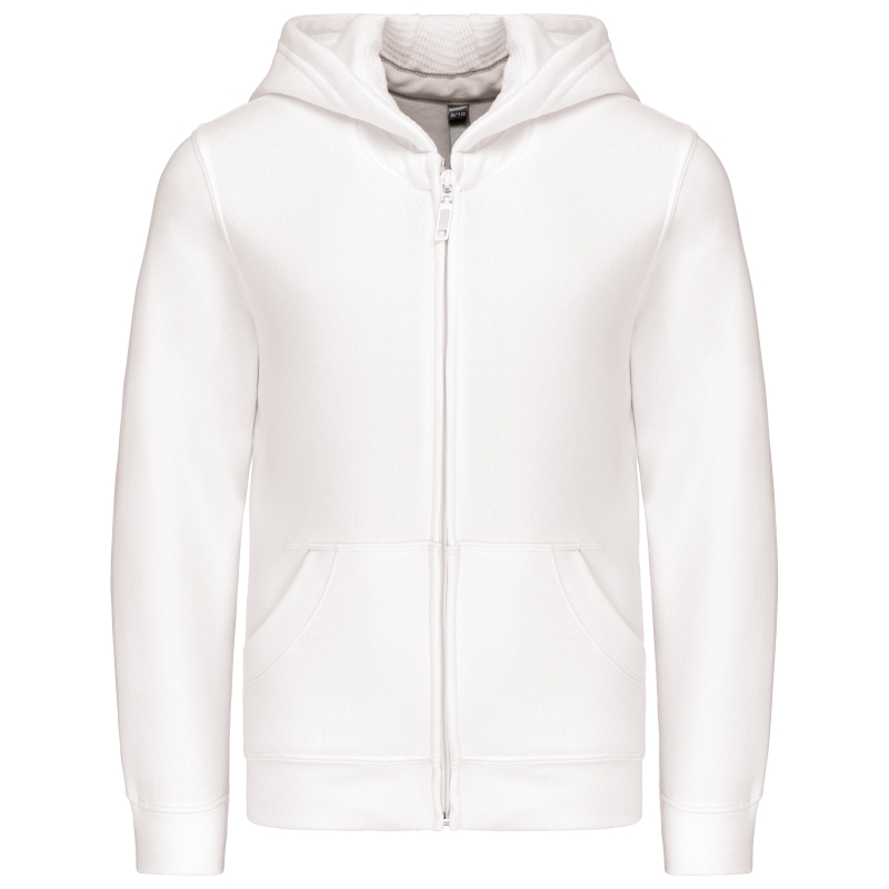 Sweat-shirt capuche zippé enfant