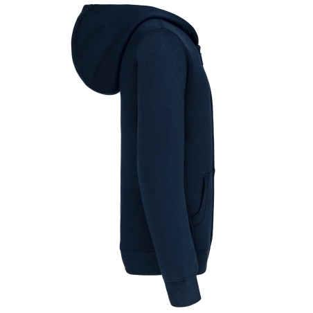 Sweat-shirt capuche zippé enfant