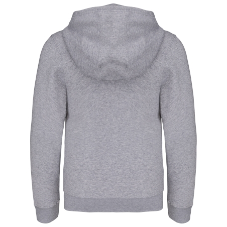Sweat-shirt capuche zippé enfant