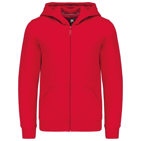 Sweat-shirt capuche zippé enfant