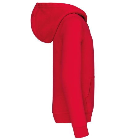 Sweat-shirt capuche zippé enfant
