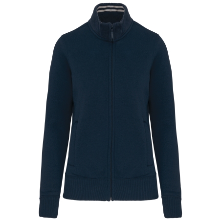 Veste molleton zippée femme