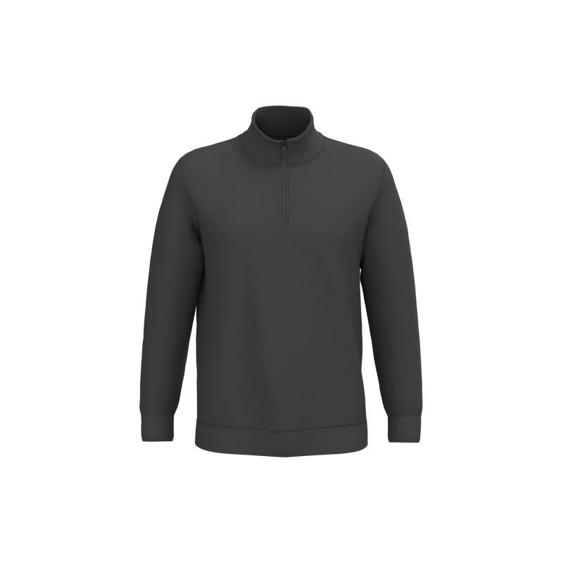 Sweat-shirt col zippé homme