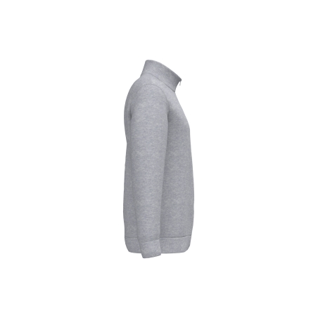 Sweat-shirt col zippé homme