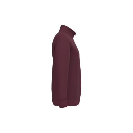Sweat-shirt col zippé homme