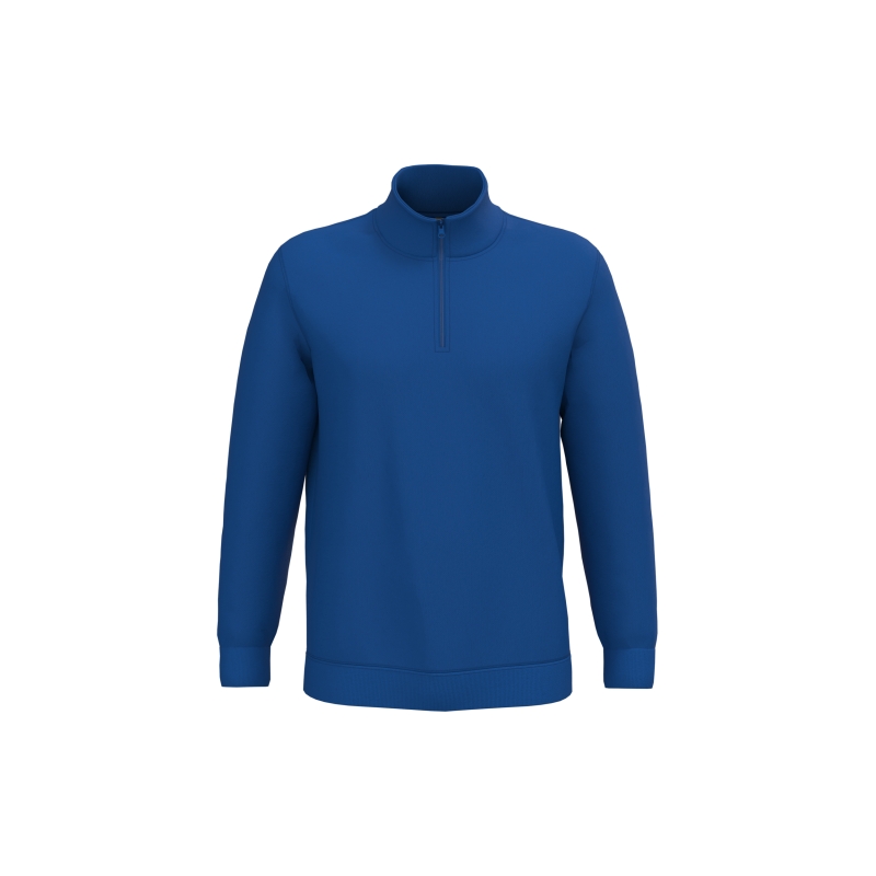 Sweat-shirt col zippé homme