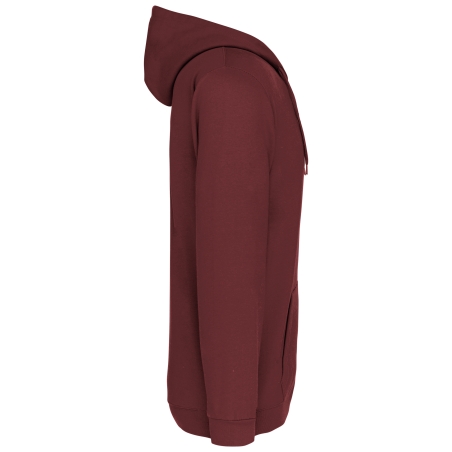 Sweat-shirt zippé capuche unisexe