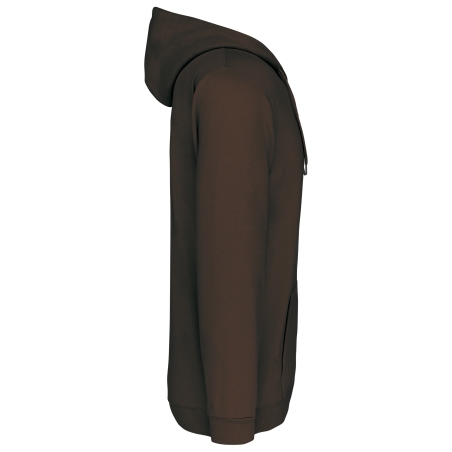 Sweat-shirt zippé capuche unisexe