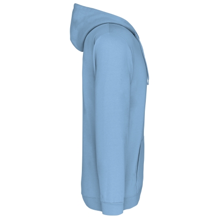 Sweat-shirt zippé capuche unisexe
