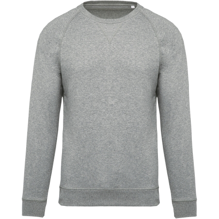 Sweat-shirt Bio col rond manches raglan homme