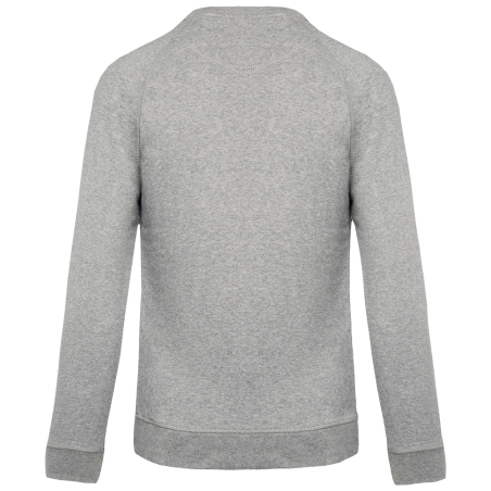 Sweat-shirt Bio col rond manches raglan homme