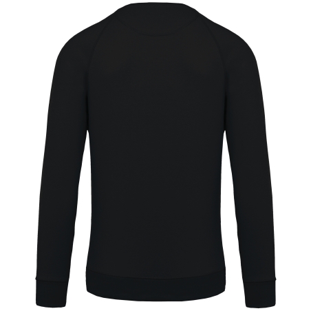 Sweat-shirt Bio col rond manches raglan homme