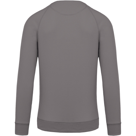 Sweat-shirt Bio col rond manches raglan homme