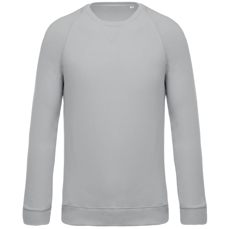 Sweat-shirt Bio col rond manches raglan homme