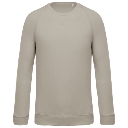Sweat-shirt Bio col rond manches raglan homme