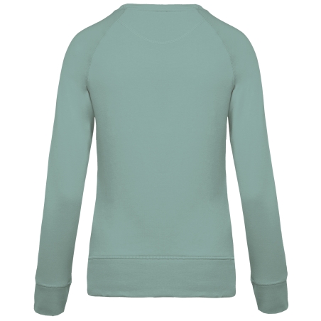 Sweat-shirt Bio col rond manches raglan femme