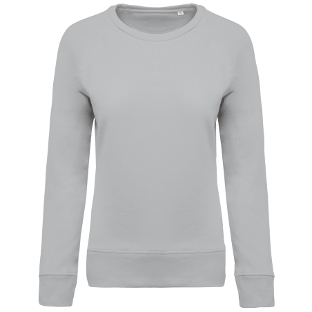 Sweat-shirt Bio col rond manches raglan femme