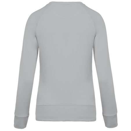 Sweat-shirt Bio col rond manches raglan femme