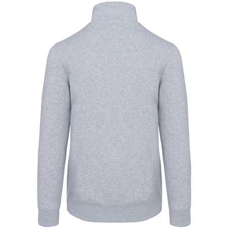 Sweat-shirt col zippé homme