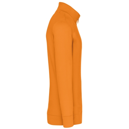 Sweat-shirt col zippé homme