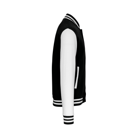 Blouson molleton teddy unisexe