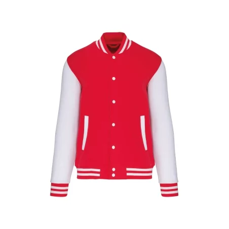Blouson molleton teddy unisexe