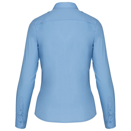 Chemise pilote manches longues femme