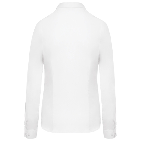 Chemise popeline manches longues femme