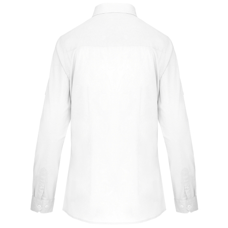 Chemise safari manches longues femme