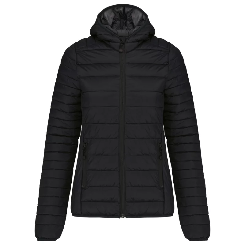 Doudoune légère capuche femme