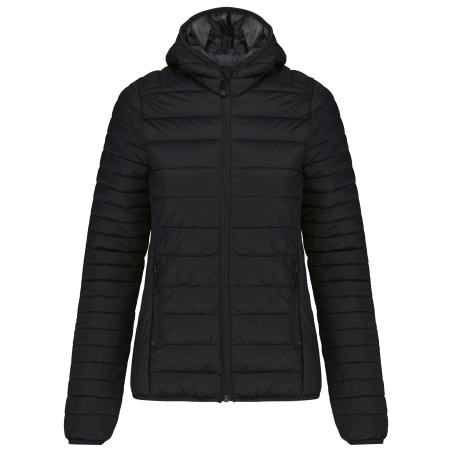 Doudoune légère capuche femme