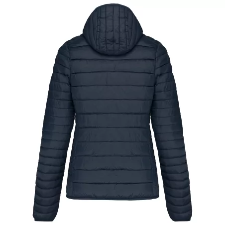 Doudoune légère capuche femme
