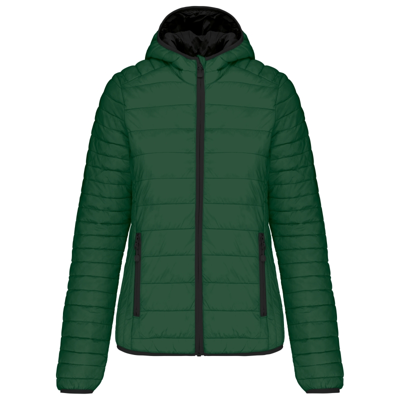 Doudoune légère capuche femme
