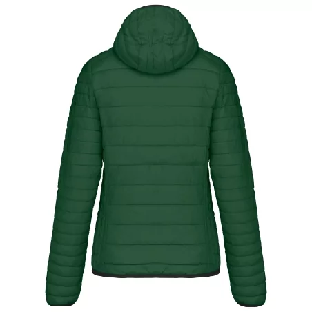 Doudoune légère capuche femme