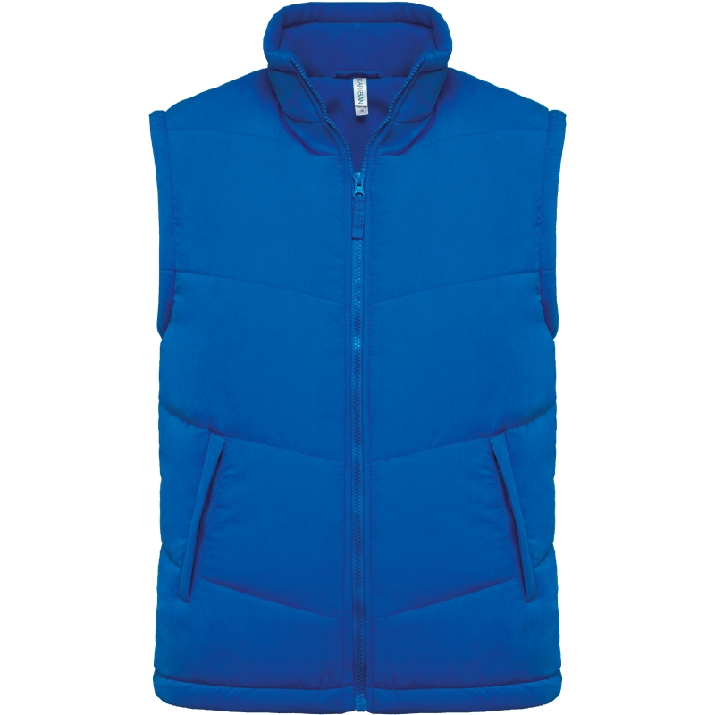 Bodywarmer doublé polaire unisexe
