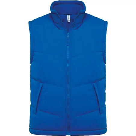 Bodywarmer doublé polaire unisexe