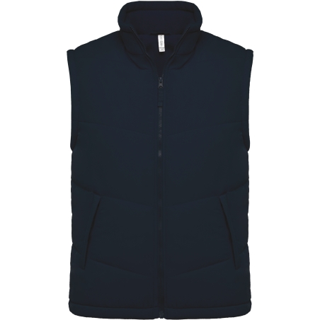 Bodywarmer doublé polaire unisexe