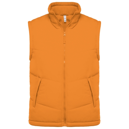 Bodywarmer doublé polaire unisexe