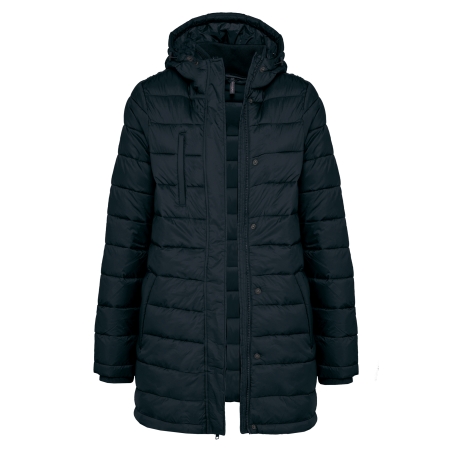 Parka doudoune légère à capuche femme