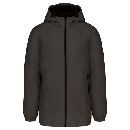 Parka à capuche recyclée unisexe