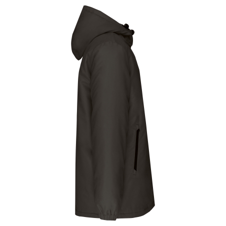 Parka à capuche recyclée unisexe