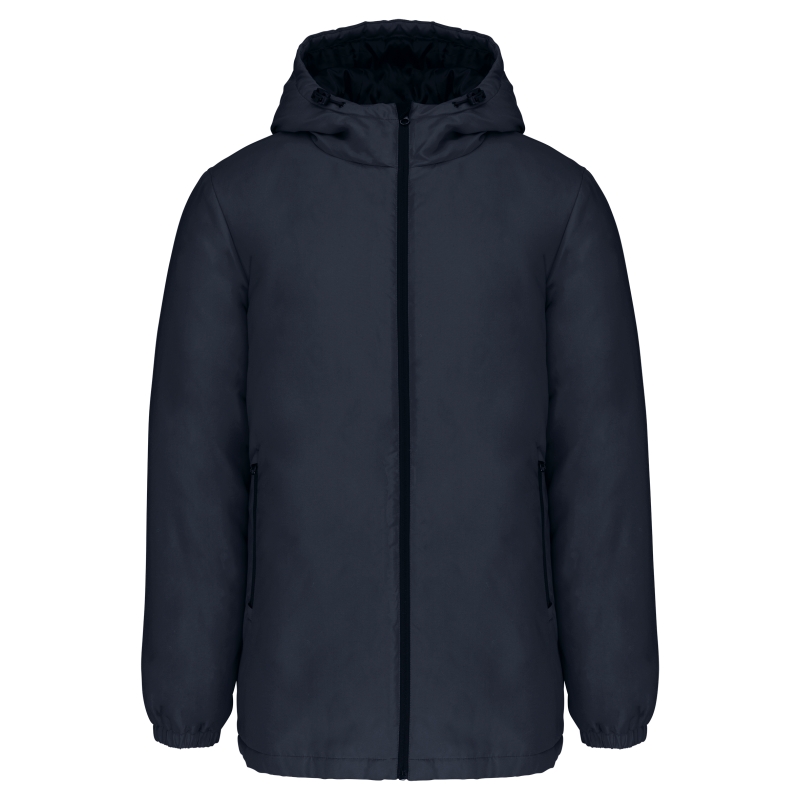 Parka à capuche recyclée unisexe