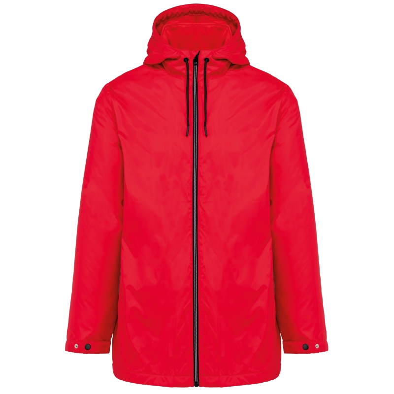 Veste à capuche avec doublure en micropolaire unisexe